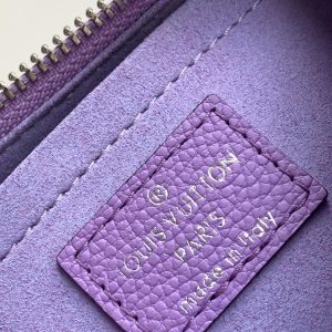 MARELLINI 19 PURPLE EPI GRAINED LEATHER