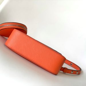 MARELLINI 19 ORANGE EPI GRAINED LEATHER
