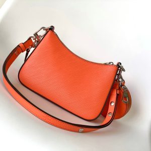 MARELLINI 19 ORANGE EPI GRAINED LEATHER