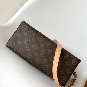 PETIS PALAIS 29 BROWN MONOGRAM CANVAS
