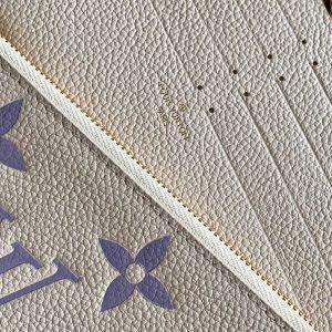 FELICIE POCHETTE 21 POUCH WHITE PURPLE MONOGRAM CANVAS