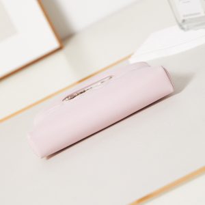 cc 24s31 nano shopping bag 17.5cm light pink lambskin gold hardware