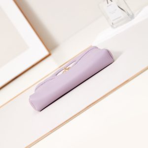 cc 24s31 mini shopping bag 22cm light pink lambskin gold hardware