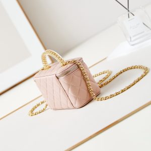 24a vanity 17cm nude lambskin gold hardware