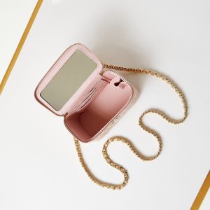 24a vanity 17cm nude lambskin gold hardware