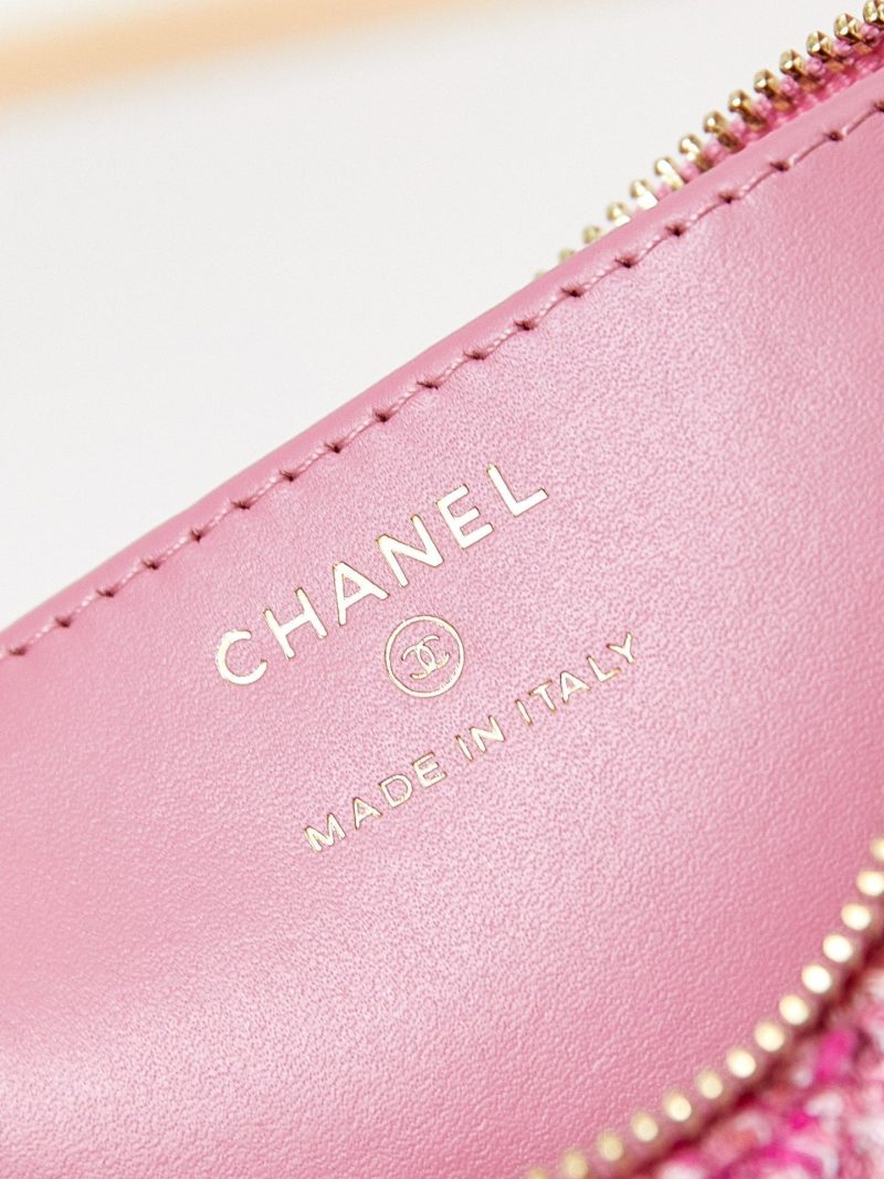 19 hobo bag 20cm pink tweed