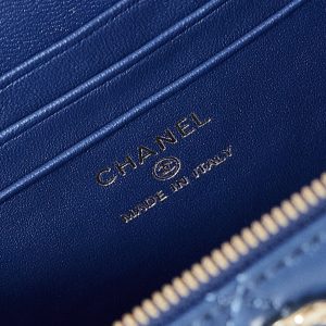 24a vanity 17 dark blue lambskin gold hardware