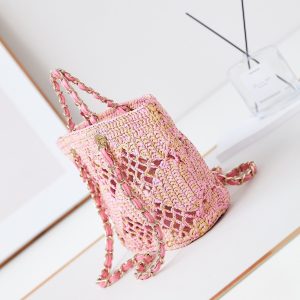cc coco beach bag 32cm pink raffia