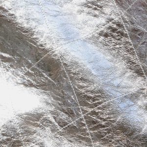 25C Hobo 22 Bag 35cm Silver Metalic Lambskin