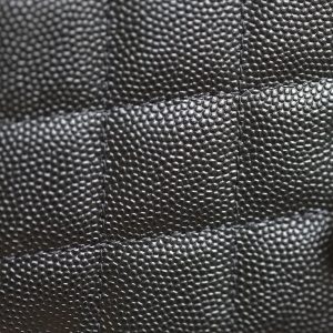 CC 25C Top Handle 18cm Black Grained Calfskin