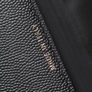 CC 25C Top Handle 18cm Black Grained Calfskin