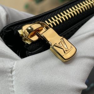 LV x TM Coussin BB 21cm Black Multicolor Monogram-embossed Lambskin