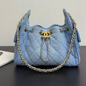 20251222_i1766396694_7775_0_jpg_beb64f3a-b90e-4b89-b17b-a0718bde54c5 Chanel 25 Hobo Bag 22cm Blue Denim