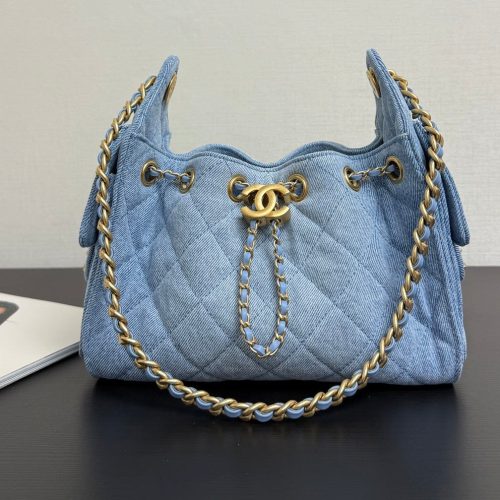 20251222_i1766396694_7775_0_jpg_beb64f3a-b90e-4b89-b17b-a0718bde54c5 Chanel 25 Hobo Bag 22cm Blue Denim