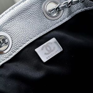 55b4c9527c21adaa78740d7ae315262c CC Cruise 25/26 Mini Handbag Sliver Caviar Leather