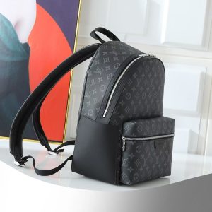 LV Discovery PM Backpack Black Monogram Canvas