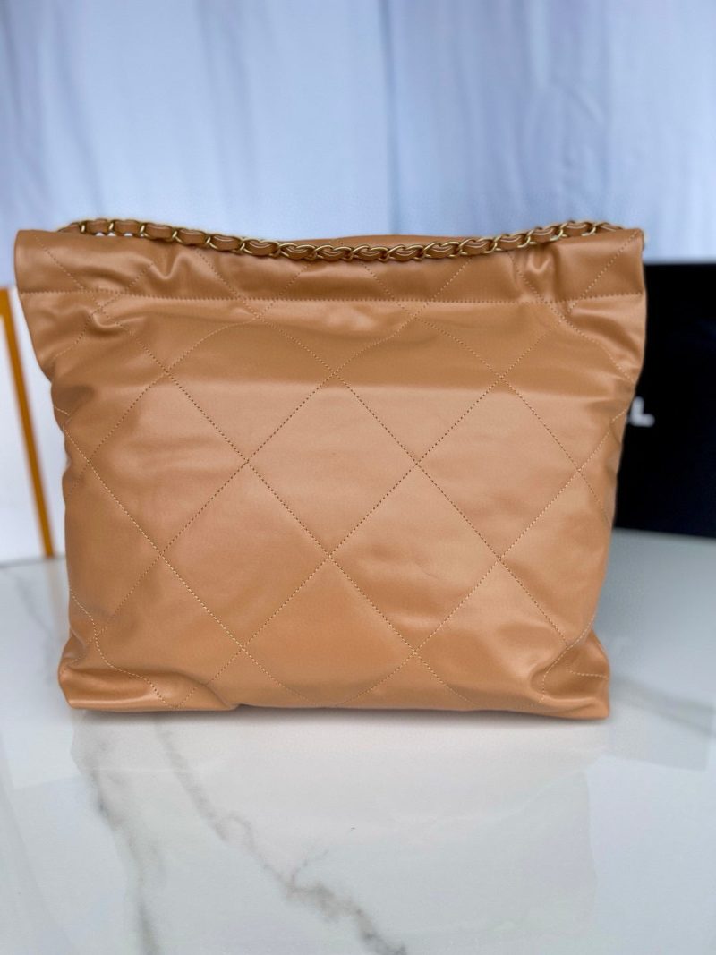 cc 22 hobo brown calfskin gold hardware