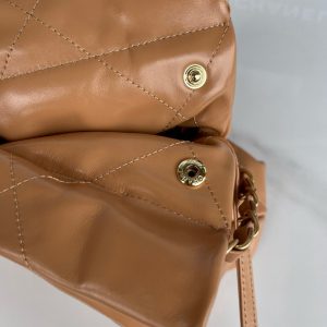 cc 22 hobo brown calfskin gold hardware