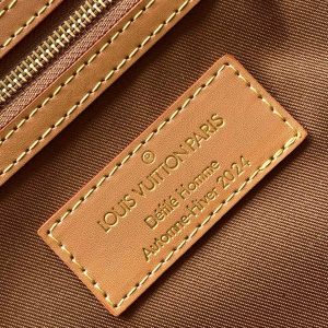 KEEPALL 50 BANDOULIERE MONOGRAM DUST COASTED CANVAS