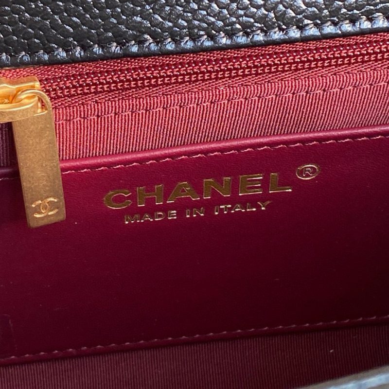 Image_20250114224101 Medium Classic Flap Bag 23cm Black Caviar Calfskin Gold Hardware