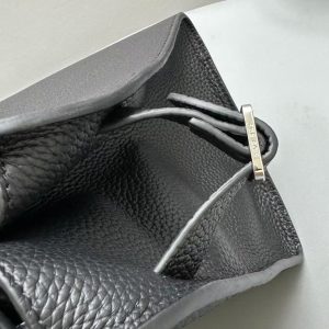 Image_20250209160549 The Row Margaux 32cm Black Grained Calfskin