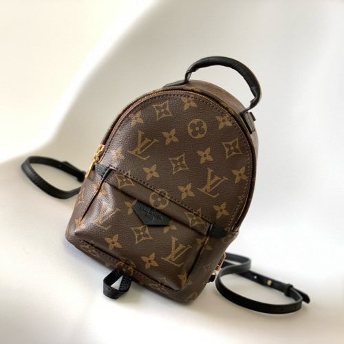 LV Backpack Mini 15x22x9 Brown Monogram