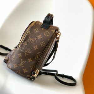 LV Backpack Mini 15x22x9 Brown Monogram