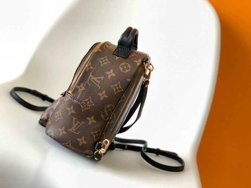 LV Backpack Mini 15x22x9 Brown Monogram