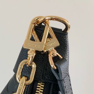 LV hobo Loop Bag 38cm Black Monogram Empreinte Leather