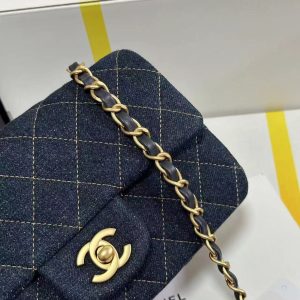 CC 25C Dark Blue Denim Gold Hardware