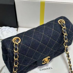 CC 25C Dark Blue Denim Gold Hardware