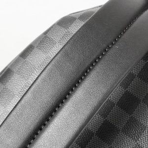 Lv Discovery 38cm Backpack Black Monogram Eclipse Canvas And Cowhide