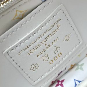 LV x TM Capucines BB 21cm Bag White mix colors Taurillon Cowhide leather