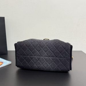 CC 25C Hobo Bag 40cm Black Denim