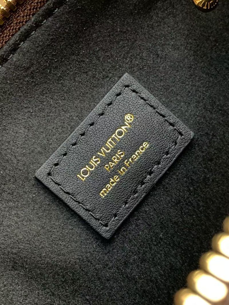 Image_20250924170512_9358_16 LV Speedy Trunk Bag 27cm Black Brown Cowhide Canvas