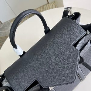 LV Georges Tote MM 41cm Black Cowhide