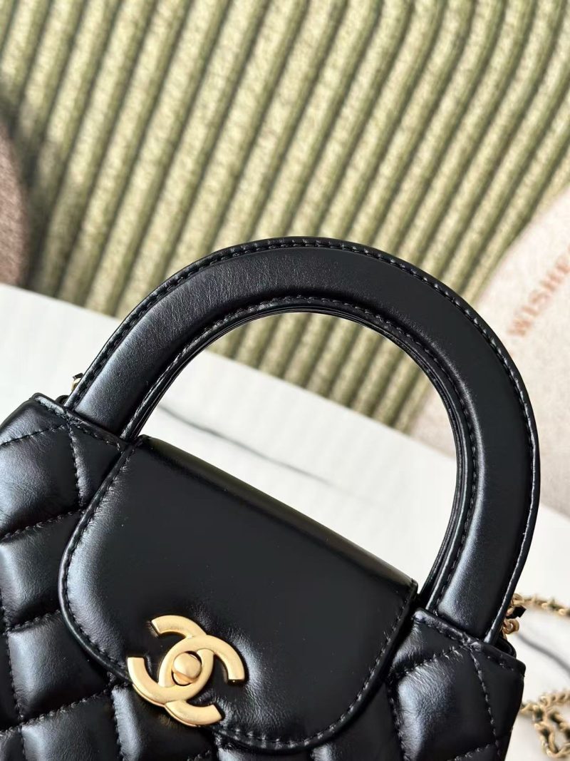 Image_20251024120523_514_4 cc 24a nano 19cm kelly shopper bag black lambskin light gold hardware