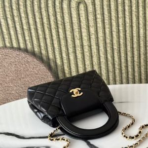 Image_20251024120527_516_4 cc 24a nano 19cm kelly shopper bag black lambskin light gold hardware