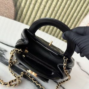 Image_20251024120529_518_4 cc 24a nano 19cm kelly shopper bag black lambskin light gold hardware