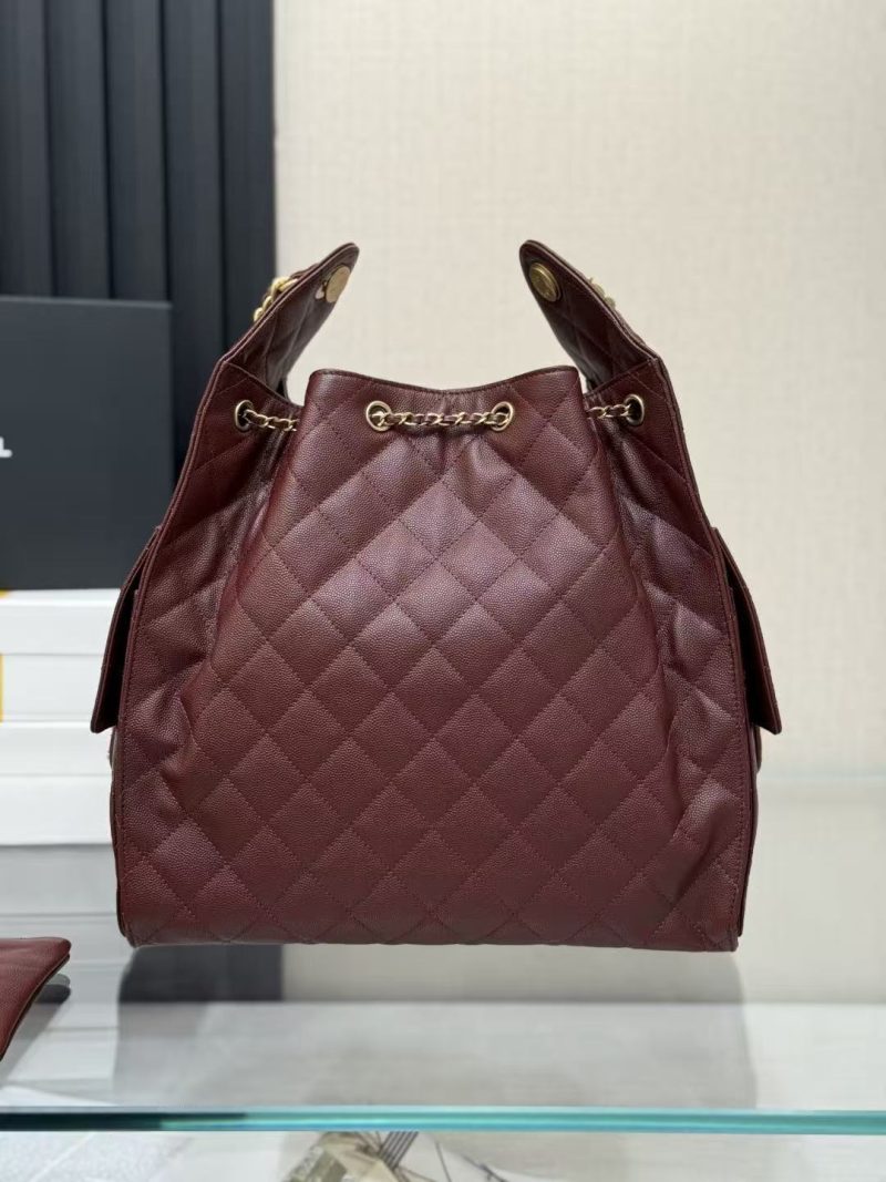 Image_20251029103428_1106_4_f1025fe6-f270-4617-a219-19400a1c6afe CC 25C Hobo Bags 40 cm Burgundy Calfskin