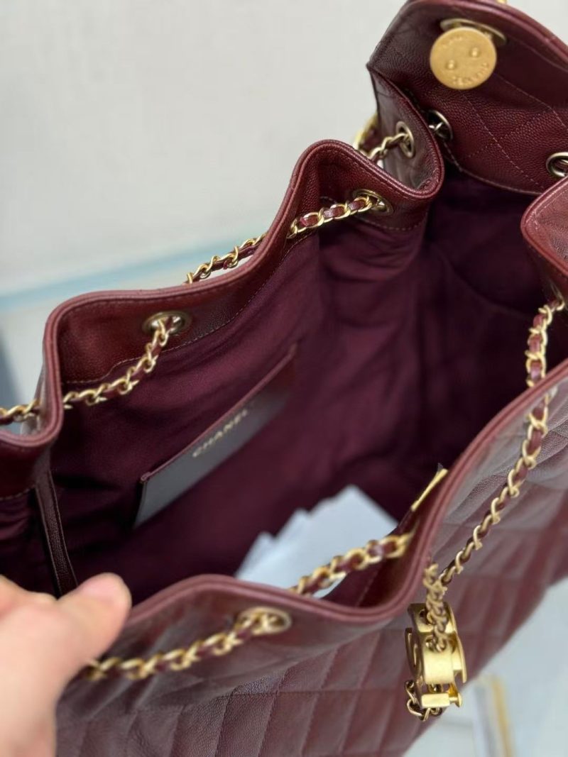 Image_20251029103430_1109_4_f409e857-1777-4be7-8582-0838e7304b24 CC 25C Hobo Bags 40 cm Burgundy Calfskin