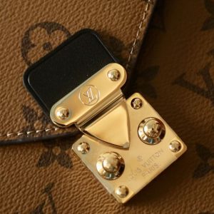 LV Mark Folder Monogram Reverse Coated Canvas Calfskin