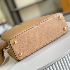 LV Capucines BB 27cm Ginger Yellow Calfskin Premium Python Leather GHW