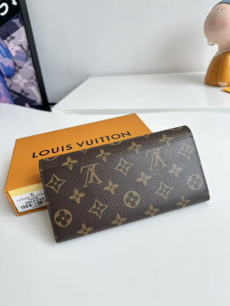 Image_20251225025607_1573_26 LV Sarah Wallet 19 Brown in Monogram Cowhide