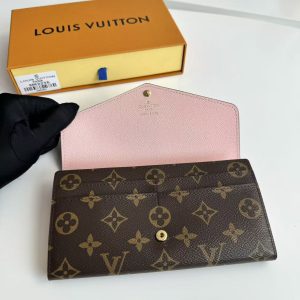 Image_20251225025611_1577_26 LV Sarah Wallet 19 Brown in Monogram Cowhide