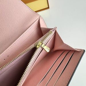 Image_20251225025614_1580_26 LV Sarah Wallet 19 Brown in Monogram Cowhide