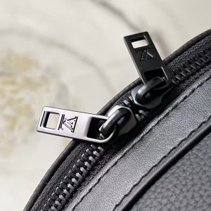 LV M22503 Takeoff Backpack Black Aerogram Cowhide