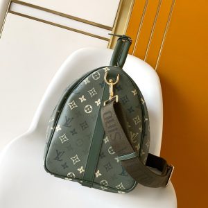 Image_20260201210330_3684_6 LV Keepall Bandoulière 50 Green Monogram Surplus Canvas