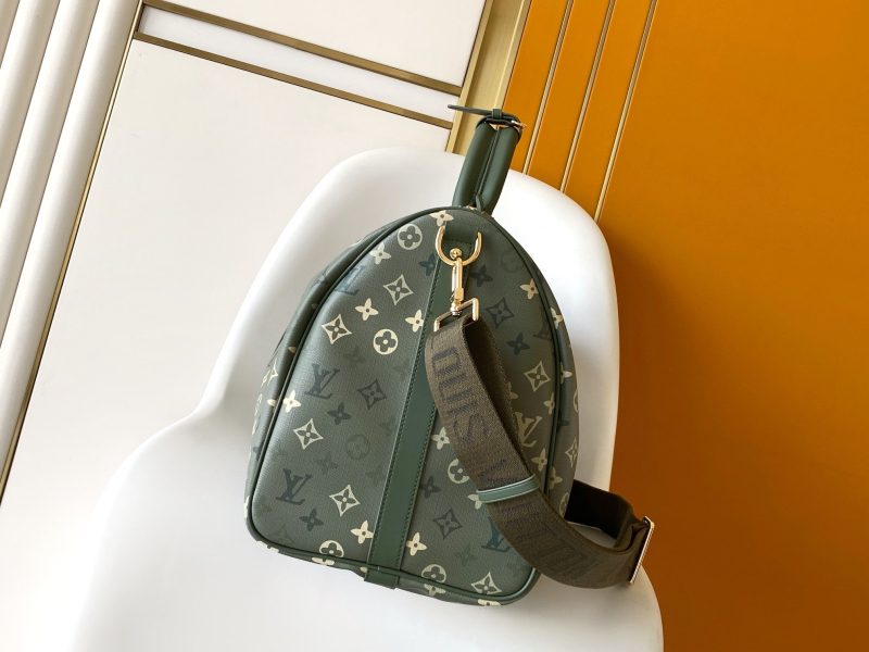 Image_20260201210330_3684_6 LV Keepall Bandoulière 50 Green Monogram Surplus Canvas