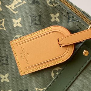 Image_20260201210335_3689_6 LV Keepall Bandoulière 50 Green Monogram Surplus Canvas